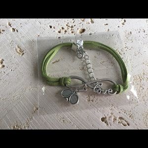 New!! Never used!!  Tennis charm bracelet